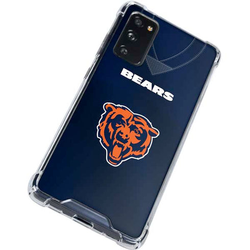 NFL Chicago Bears Team Jersey Galaxy S20 FE Clear Case